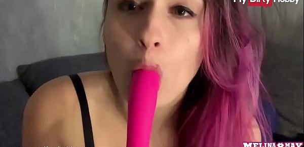  Special Video With (Melina May) Teasing Her Pussy And Ass With Her Toys - MyDirtyHobby